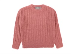 Creamie pullover fluffy withered rose